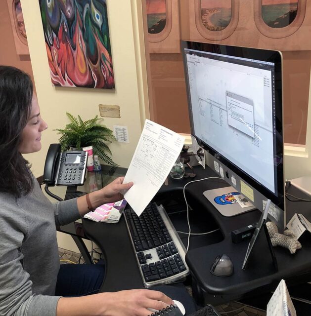 Photo of Blair Labeling Artist Bianca Saavedra