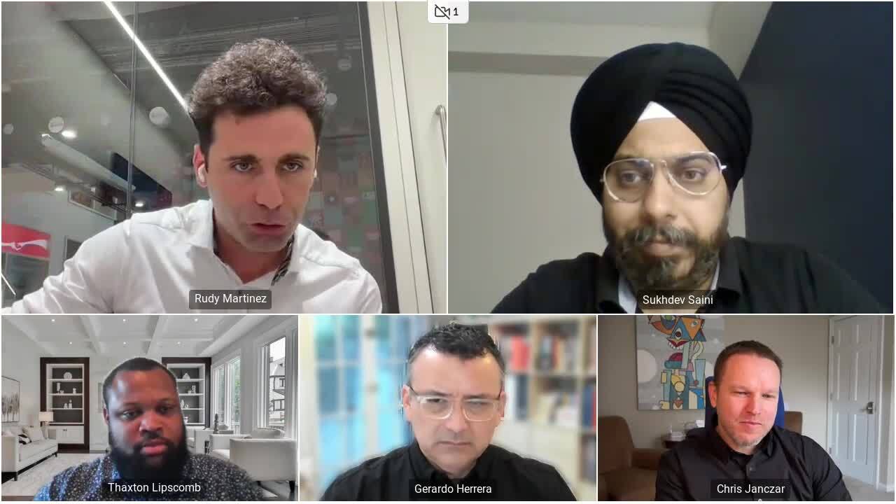 panelists in automation and ai for cpg webinar