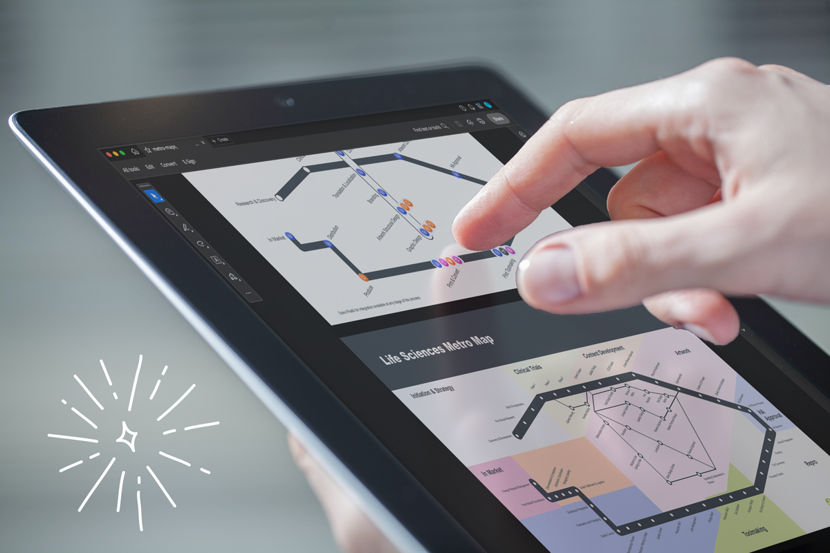 Life Sciences Interactive Metro Map