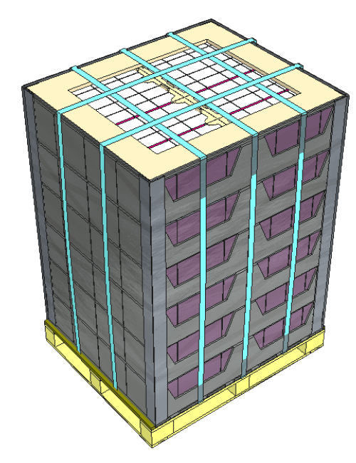 Illustration of Cape Pack pallet