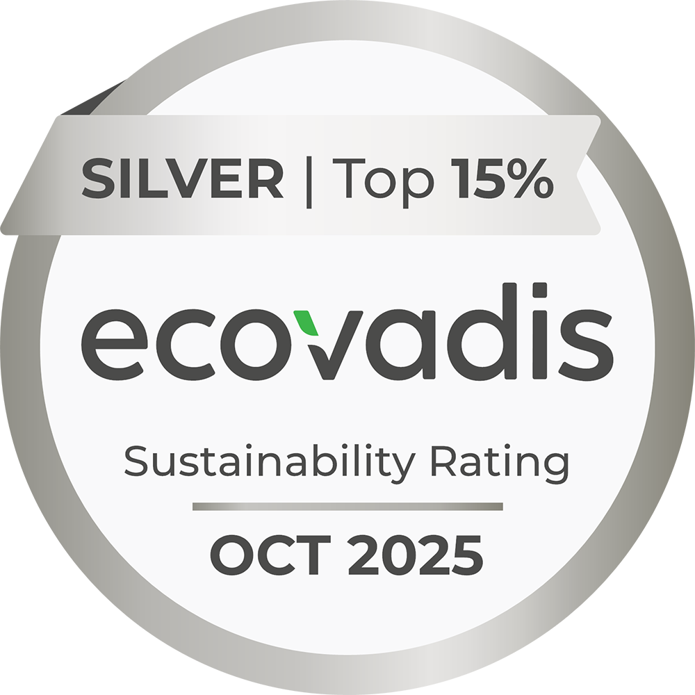 EcoVadis Silver Rating 2025