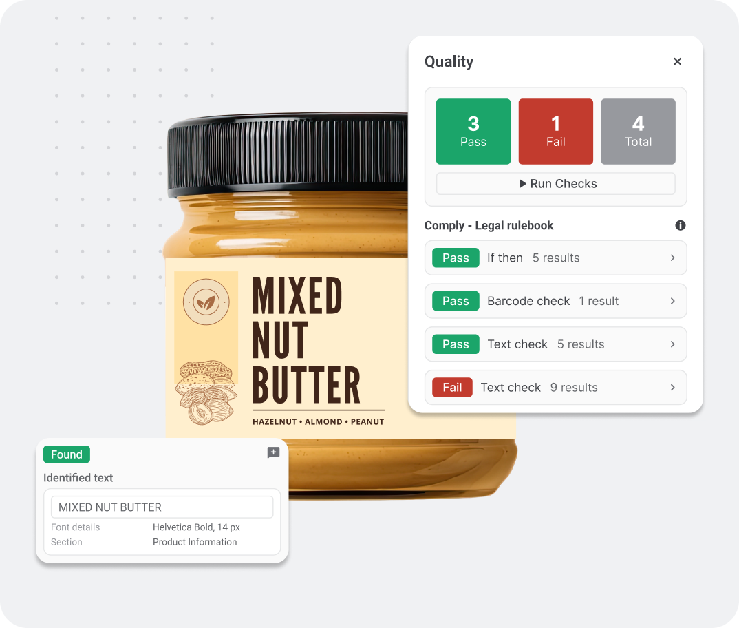 Regulatory label compliance with Webcenter Go